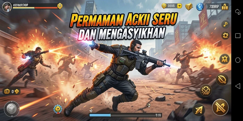 Tampilan gameplay seru dari 789RP yang penuh aksi.