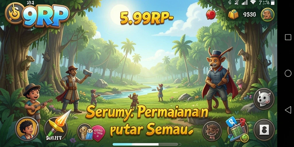 Screenshot gameplay 99RP menampilkan keseruan permainan Casual.
