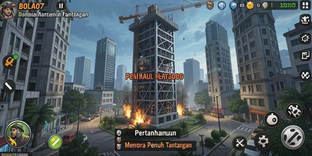 Tangkap momen mendebarkan dalam BOLA07 saat berstrategi.