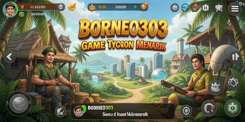 Tampilan gameplay Tycoon yang menarik dan penuh strategi.