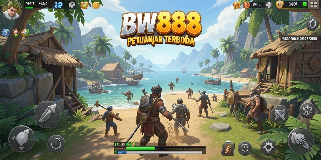 Tampilan gameplay yang menarik dan dunia terbuka yang luas.