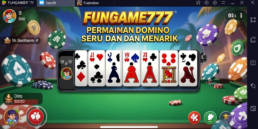 Tampilan gameplay menarik dari FUNGAME777 yang memikat para pemain.