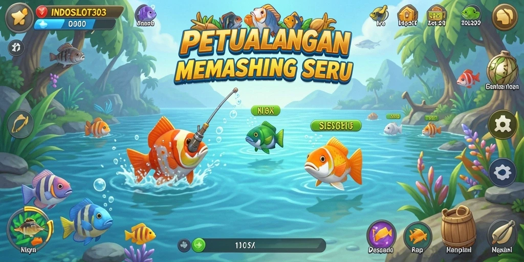 Gameplay memancing yang menarik di INDOSLOT303 dengan grafis yang memukau.