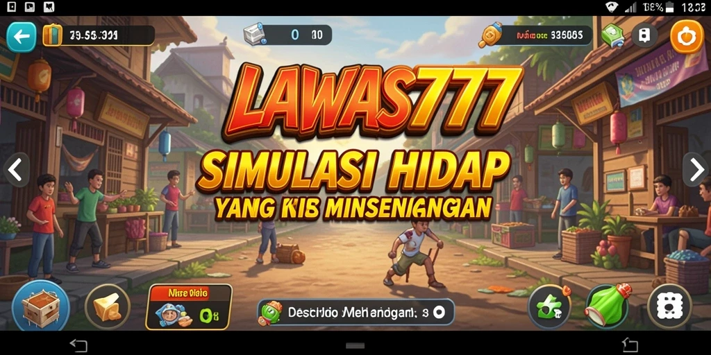 Tampilan seru dari gameplay <strong>LAWAS777</strong> yang penuh dengan aktivitas simulasi.