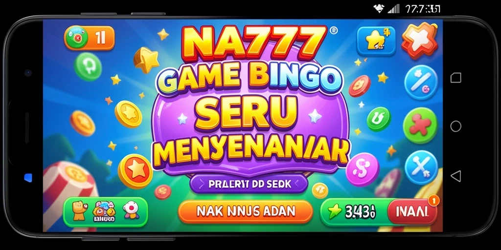 Screenshot NA777 menunjukkan gameplay Bingo yang seru dan interaktif.