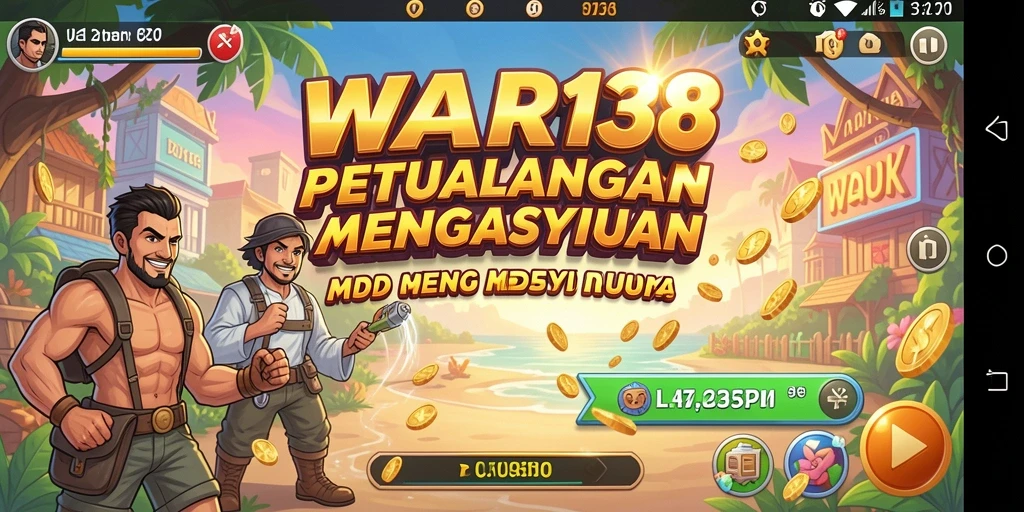 Screenshot menunjukkan aksi seru dalam permainan Arcade WAR138.